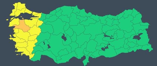 Fırtına bu kez fena vuracak! Meteoroloji'den 17 ile sarı ve turuncu kodlu uyarı